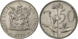 World Coins - South Africa, 50 Cents, 1971, Nickel, , KM:87