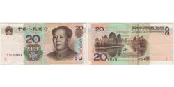 World Coins - Banknote, China, 20 Yuan, 2005, KM:905, AU(50-53)