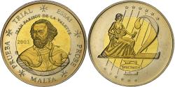 World Coins - Malta, Medal, Exonumia, 2003, Bi-Metallic,
