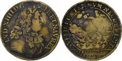 World Coins - France, Token, Louis XIV, Trésor Royal, 1673, Brass, , Feuardent:1872