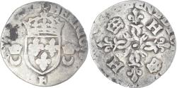 World Coins - Coin, France, Henri II, Douzain aux croissants, Uncertain date, Angers