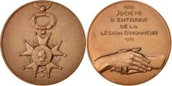 World Coins - France, Medal, French Fifth Republic, Politics, Society, War, , Bronze