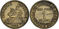 World Coins - Coin, France, Chambre de commerce, Franc, 1923, Paris, Bon pour 1 Franc