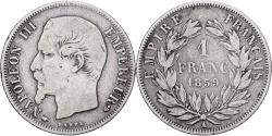 World Coins - France, Napoleon III, Franc, 1859, Paris, Silver, , Gadoury:460