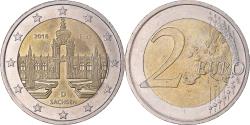 World Coins - Germany, 2 Euro, Sachsen, 2016, Stuttgart, , Bi-Metallic, KM:New
