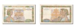World Coins - Banknote, France, 500 Francs, 500 F 1940-1944 ''La Paix'', 1944, 1944-04-06