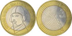 World Coins - Slovenia, 3 Euro, Premier vol au dessus de la Slovénie, 2009, Vantaa