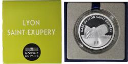 World Coins - France, 10 Euro, Monnaie de Paris, Lyon Saint-Exupéry, Proof, 2012, Paris