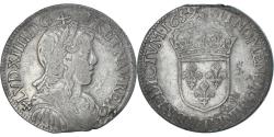 World Coins - Coin, France, Louis XIV, 1/2 Écu à la mèche longue, 1659, Angers,