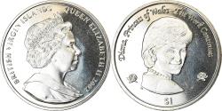 World Coins - Coin, BRITISH VIRGIN ISLANDS, Dollar, 2002, Franklin Mint, Lady Diana -