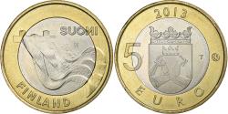 World Coins - Finland, 5 Euro, 2013, Bi-Metallic,