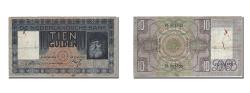 World Coins - Banknote, Netherlands, 10 Gulden, 1935, 1935-04-27, EF(40-45)