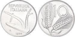 World Coins - Coin, Italy, 10 Lire, 1977, Rome, , Aluminum, KM:93