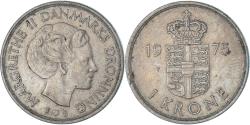 World Coins - Coin, Denmark, Krone, 1975