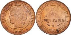 World Coins - Coin, France, Cérès, Centime, 1884, Paris, , Bronze, KM:826.1