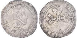World Coins - Coin, France, Henri III, Franc au Col Plat, 157[?], , Silver