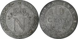 World Coins - France, 10 Centimes, Napoléon I, 1808, Paris, Billon, , Gadoury:190