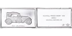 World Coins - France, Medal, Célèbres Automobiles du Monde, VAUXHALL 1914, , Silver