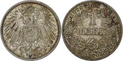 World Coins - GERMANY - EMPIRE, Wilhelm II, Mark, 1900, Berlin, Silver, , KM:14