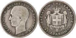 World Coins - Coin, Greece, George I, Drachma, 1873, Paris, , Silver, KM:38