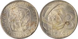 World Coins - Coin, Czechoslovakia, 3 Koruny, 1969