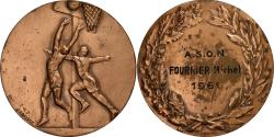 World Coins - France, Medal, Sport, Basket-Ball, 1961, Bronze, Fraisse,