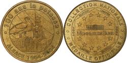 World Coins - France, Tourist token, 100 ans de la Potasse, 2004, MDP, Nordic gold,