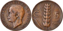 World Coins - Coin, Italy, Vittorio Emanuele III, 5 Centesimi, 1922, Rome, , Bronze