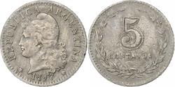 World Coins - Argentina, 5 Centavos, 1897, Copper-nickel, , KM:34
