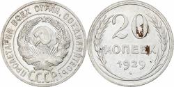 World Coins - Russia, Soviet Union, 20 Kopeks, 1929, , Silver, KM:88