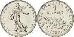 World Coins - Coin, France, Semeuse, Franc, 1980, Paris, , Nickel, KM:925.1