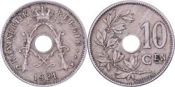 World Coins - Belgium, Albert I, 10 Centimes, 1921, Brussels, Copper-nickel, , KM:86