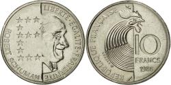 World Coins - Coin, France, Schumann, 10 Francs, 1986, , Nickel, KM:958, Gadoury:825