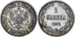 World Coins - Coin, Finland, Alexander III, Markka, 1890, Helsinki, , Silver, KM:3.2