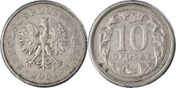 World Coins - Coin, Poland, 10 Groszy, 2000, Warsaw, , Copper-nickel, KM:279