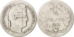 World Coins - Coin, France, Louis-Philippe, 1/2 Franc, 1841, Paris, , Silver