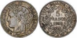 World Coins - Coin, France, Cérès, 5 Francs, 1850, Paris, , Silver, KM:761.1