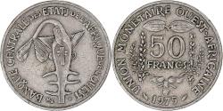 World Coins - Coin, West African States, 50 Francs, 1975