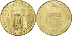World Coins - France, Tourist token, Lyon, Notre-Dame de Fourvière, 2012, MDP, Copper-nickel