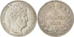 World Coins - Coin, France, Louis-Philippe, 5 Francs, 1846, Lille, , Silver