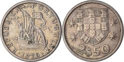 World Coins - Coin, Portugal, 25 Escudos, 1978