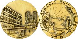 World Coins - France, Medal, Crédit Agricole Mutuel de Reims, 1979, Pichard, , Bronze