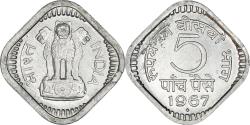 World Coins - Coin, INDIA-REPUBLIC, 5 Paise, 1967, Mumbai, , Aluminum, KM:18.1