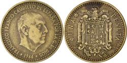 World Coins - Coin, Spain, Peseta, 1966-67
