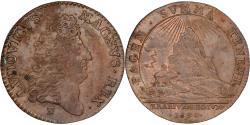 World Coins - France, Token, Louis XIV, Trésor Royal, 1690, Copper,