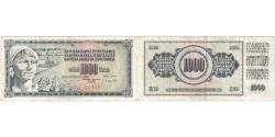 World Coins - Yugoslavia, 1000 Dinara, 1981-11-04, VF(20-25)