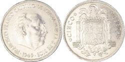World Coins - Coin, Spain, Caudillo and regent, 5 Pesetas, 1950, Madrid, , Nickel