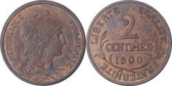 World Coins - Coin, France, Dupuis, 2 Centimes, 1900, Paris, Rare, , Bronze, KM:841