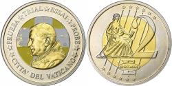World Coins - Vatican, 2 Euro, 2 E, Essai-Trial Benoit XVI, 2007, Bi-Metallic,
