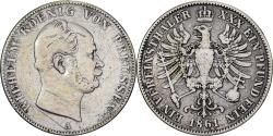 World Coins - Kingdom of Prussia, Wilhelm I, 1 Thaler, 1861, Berlin, Silver,